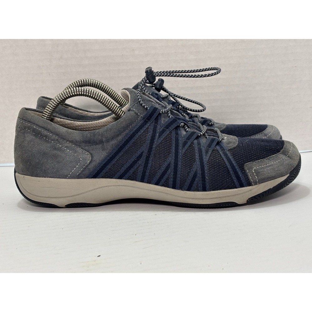 Dansko Honor Shoes‎ Sneakers Blue Gray Suede Women's Size EUR 41 US 10.5